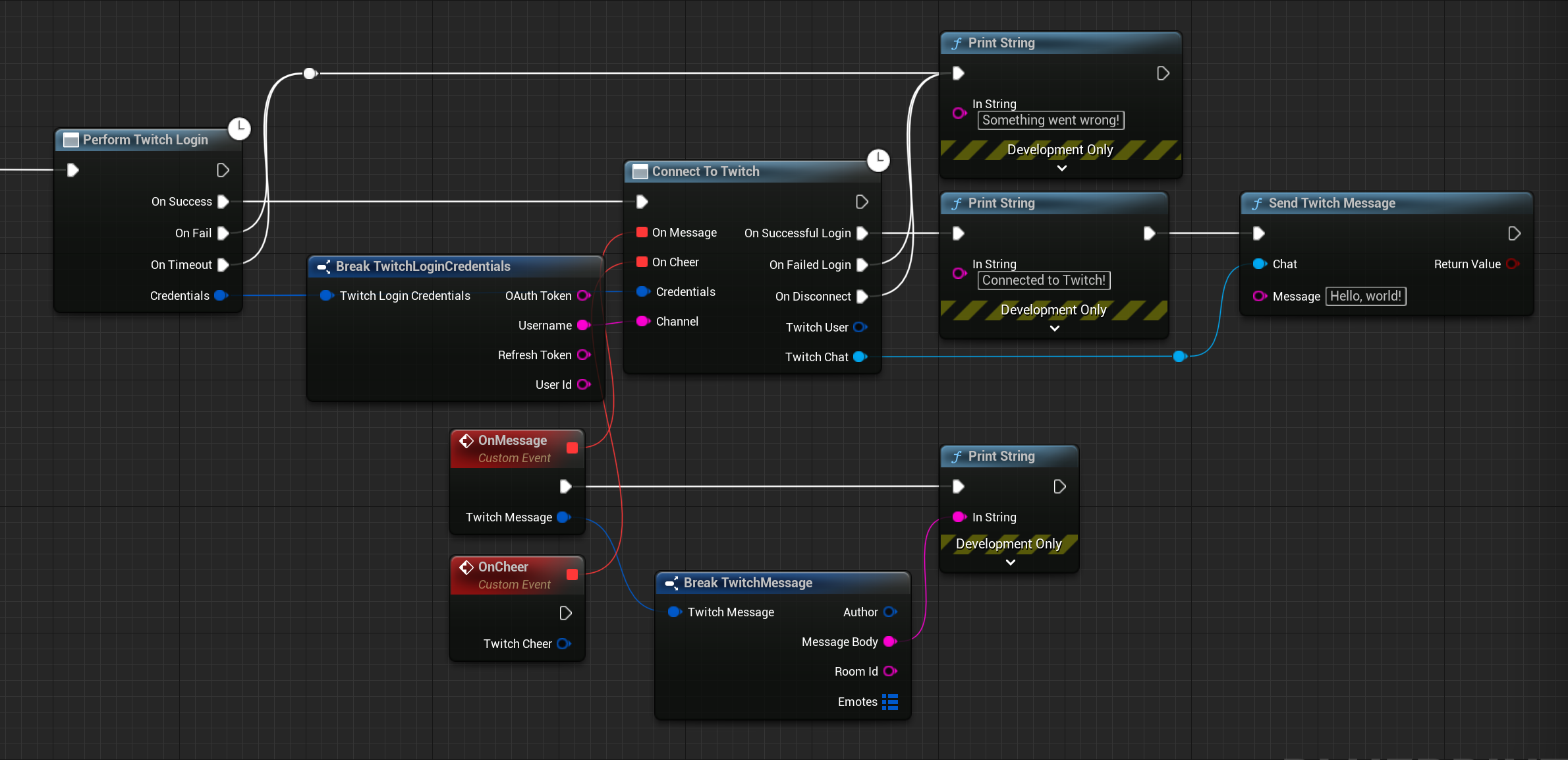 Updated Blueprint Code